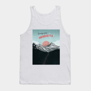 Henrietta Vintage Greeting Card (The Raven Cycle) Tank Top